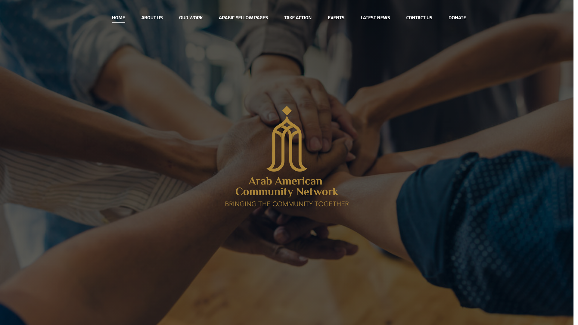 Arab American Community Network screenshot