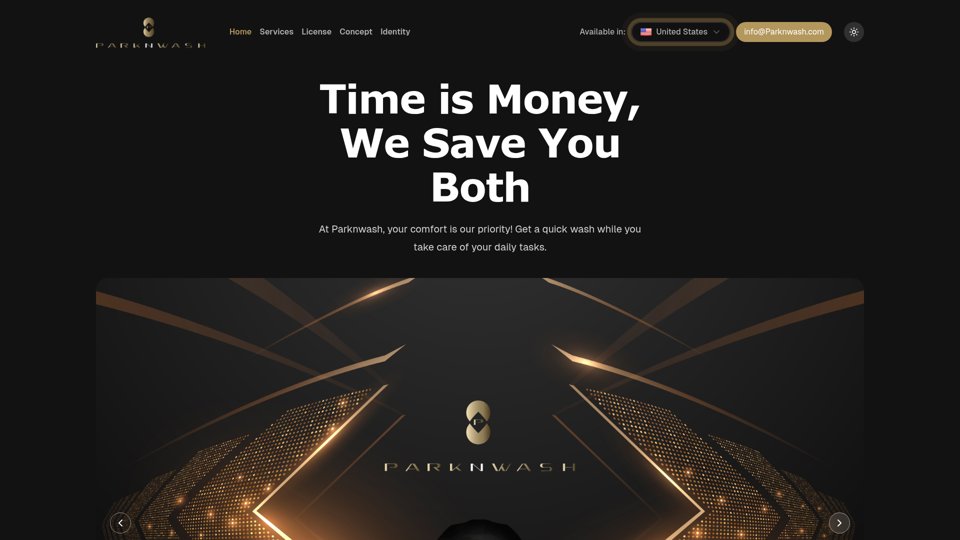 Parknwash screenshot